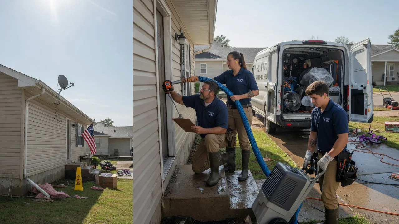 Ceiling Water Damage Restoration in Bishop Hill, IL near me